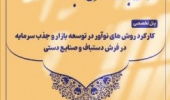 همکاری پژوهشکده فرش دانشگاه کاشان در همایش ملی «توسعه تجارت فرش دستباف و صنایع‌دستی» در اتاق بازرگانی ایران